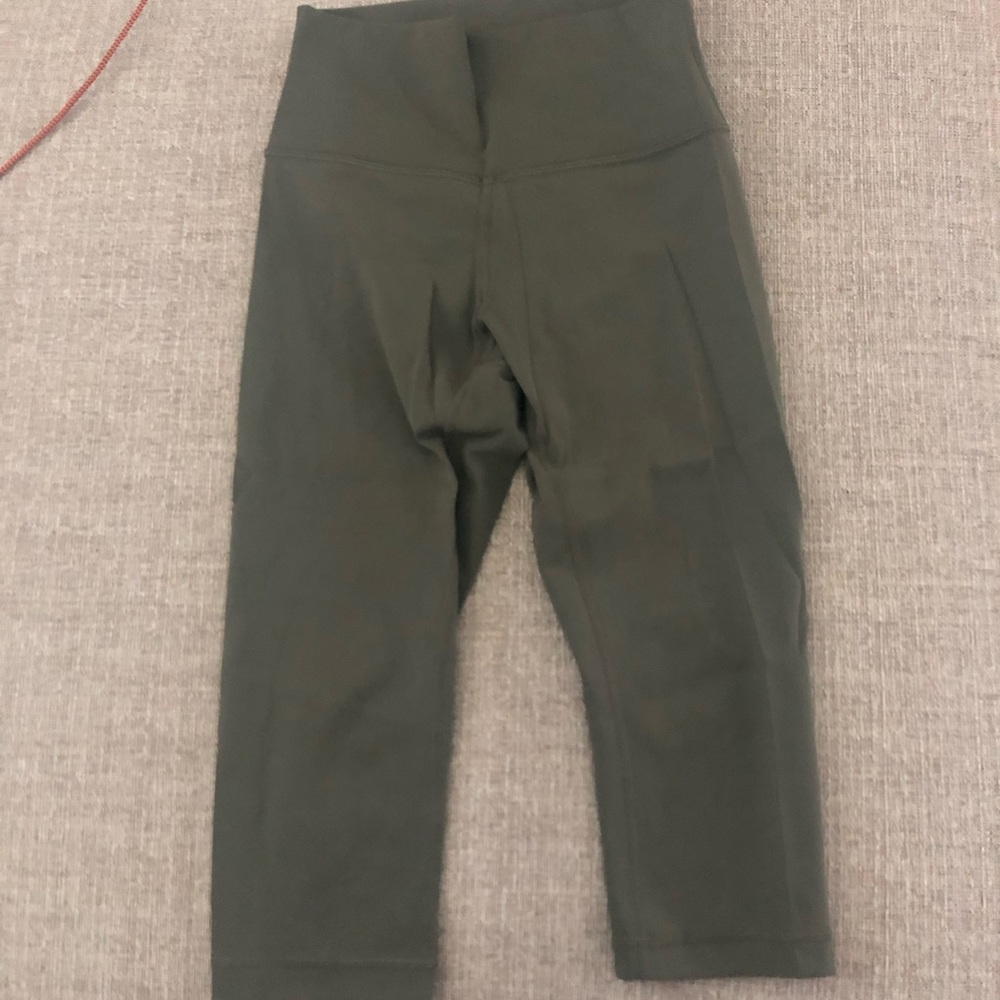 Lululemon Wunder under 17” in Sage